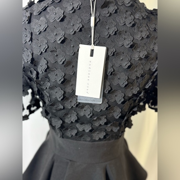 Anthropologie Endless Rose appliqué peplum top NWT - gorgeous! - Picture 6 of 10